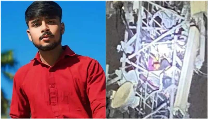 Youth trapped in Mobile tower in Greater noida 