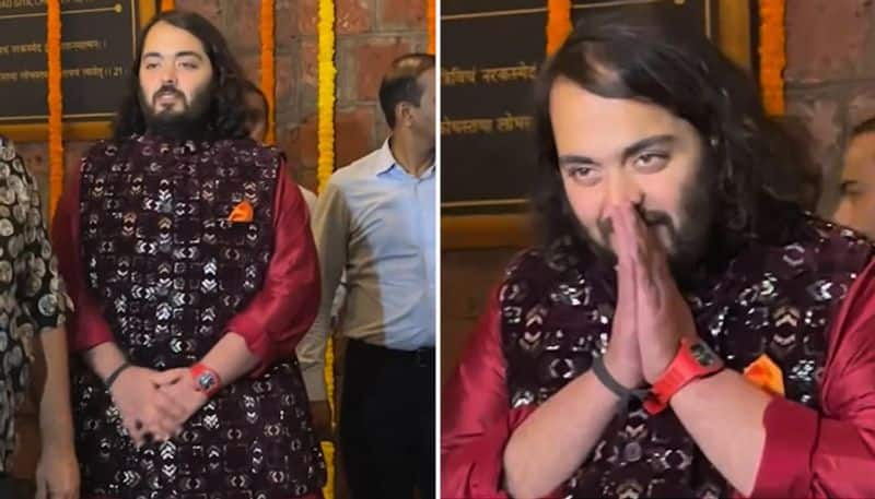 mukesh ambani younger son anant ambani watch collection wore 7 crore luxury watch kxa 