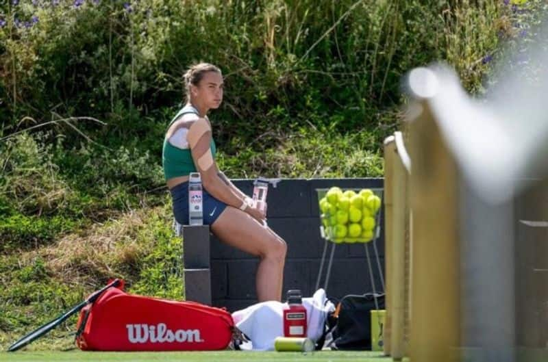 tennis Australian Open champion Aryna Sabalenka withdraws from Wimbledon due to shoulder injury snt