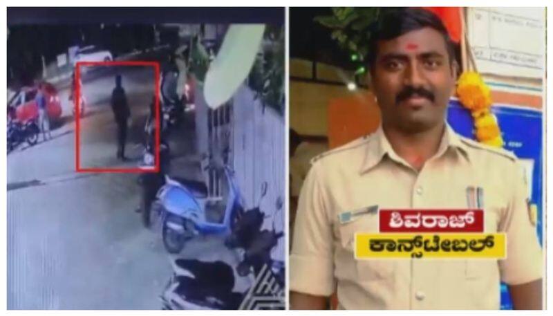 Police Constable dead body found in bengaluru university well nbn