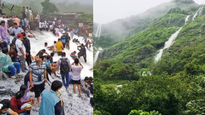 pune picnic spot and waterfall