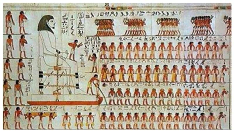 Researchers describe the construction of the pyramid with the help of an ancient Egyptian mural