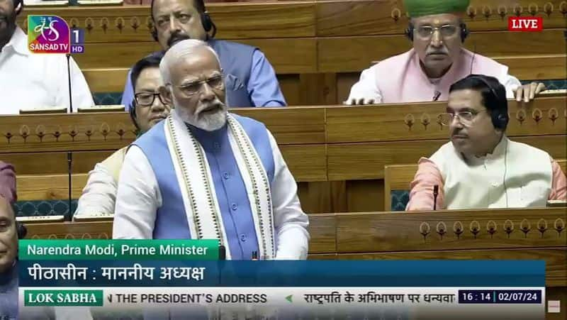 PM Modi replies to the Motion of Thanks on the President's Address in Lok Sabha sgb