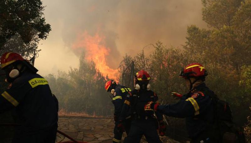 Fires near Athens under control but warning about fresh blazes 