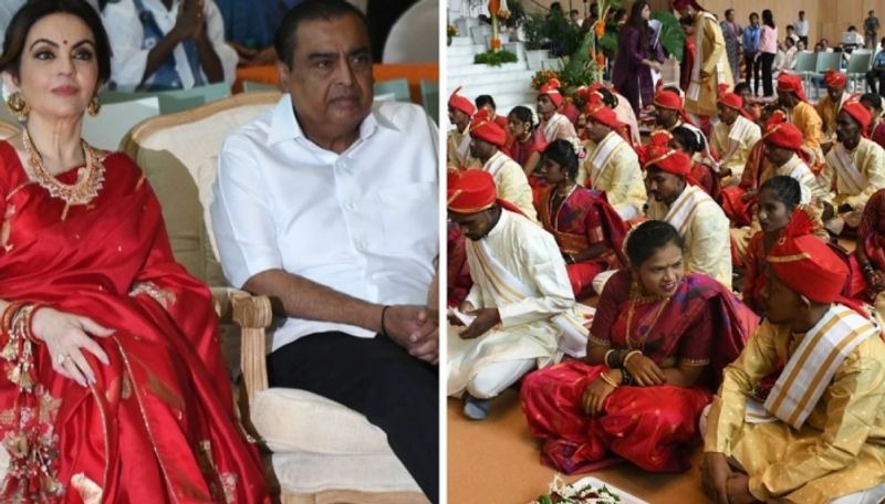 Mukesh Nita Ambani organise Samuhik Vivah for 50 underprivileged couples ahead of Anant Radhika wedding-sak