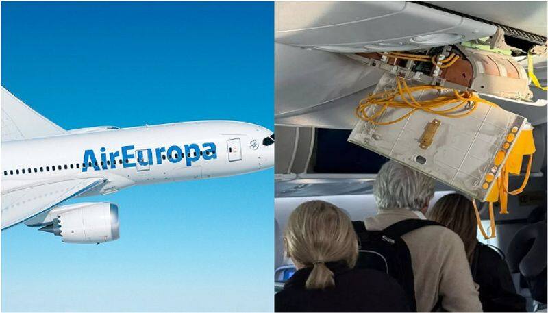 Air europa flight trapped in air turbulence injured 40 passenger 