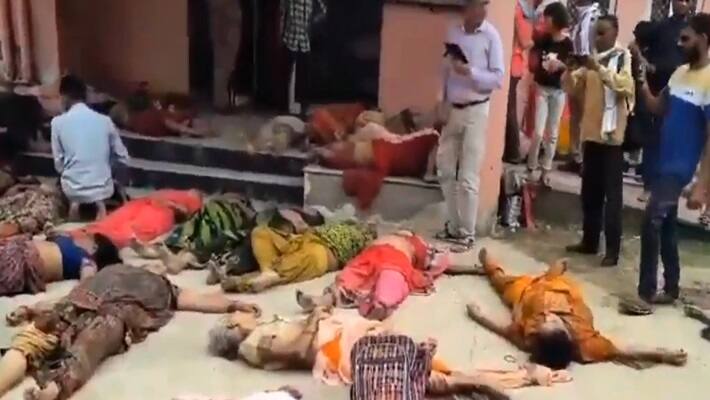 Hathras satsang stampede 