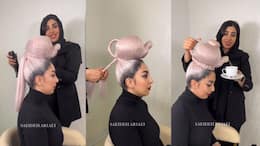 Most stylish unthinkable chai pot hair design goes viral on social Media ckm