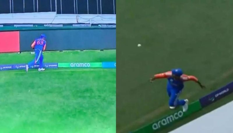 What is the Truth Behind  Misplaced Boundary Cushion in Suryakumar Yadav Catch