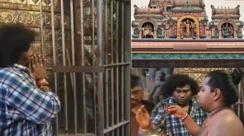 Yogi Babu did remedy in temple! Devoted and ecstatic prayer at Vaideeswaran Temple sgb