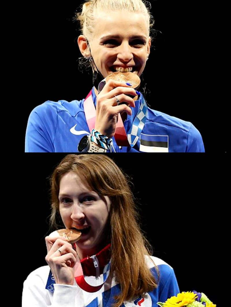 Do you know why Olympic athletes bite medals after their win? RKK