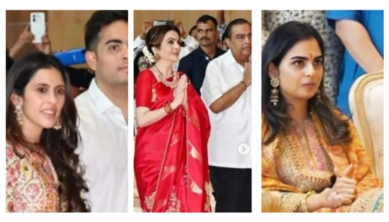 Anant Ambani, Radhika Wedding: Nita, Mukesh and others attend mass wedding for the poor at Thane [PICTURES] ATG