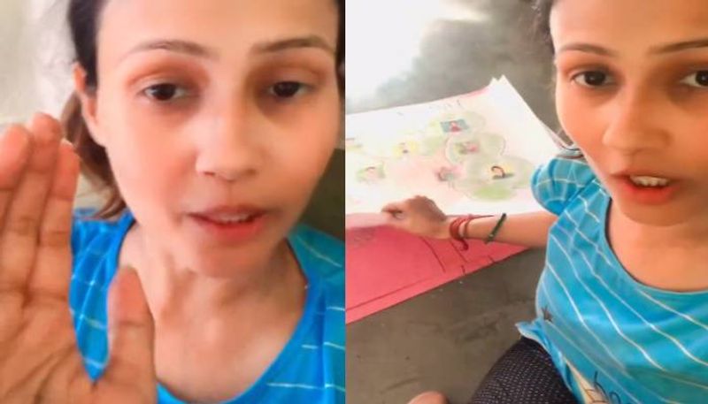 woman complaining about kids homework video viral 