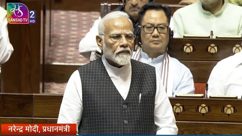 In Rajya Sabha, PM Modi announces decrease in Manipur violence, schools back in session