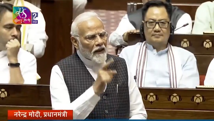 PM Modi's Rajya Sabha address prompts Opposition walkout, draws Jagdeep Dhankhar's critique AJR