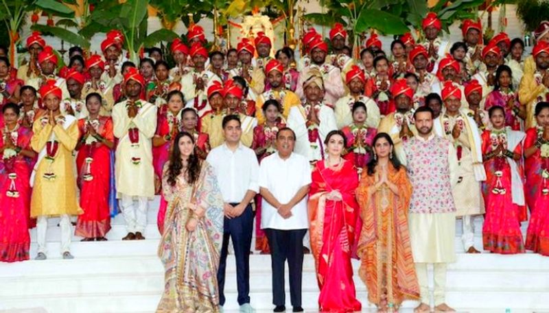 Mukesh Ambani, Nita Ambani hold mass wedding for over 50 couples as Anant, Radhika Merchant wedding countdown begins