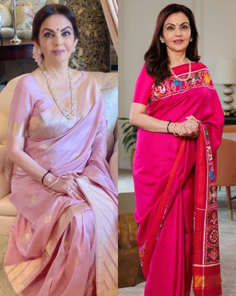 A look at Nita Ambani's favourite Lakkha Buti saree- Asianet News English