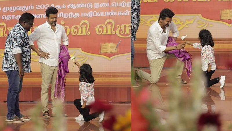 Vijay accepted Cute Girls Proposal in Thalapathy Education Awards gan