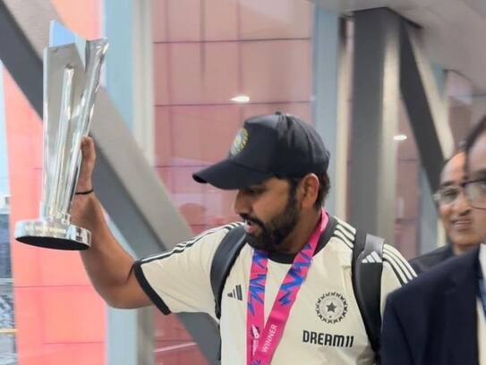 team india came back to india virat kohli suryakumar yadav rohit sharma viral video t 20 world cup kxa
