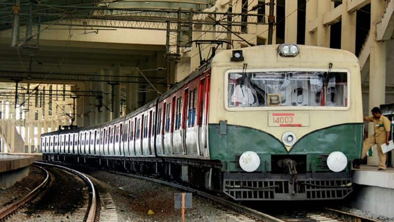 Electric Trains will run as usual between Chennai Beach - Chengalpattu till 2nd August vel