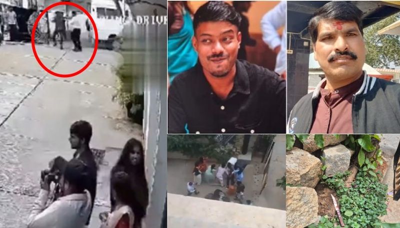 Bengaluru shocker caught on camera CCTV footage shows Sindhi college student fatally stabbing guard WATCH vkp