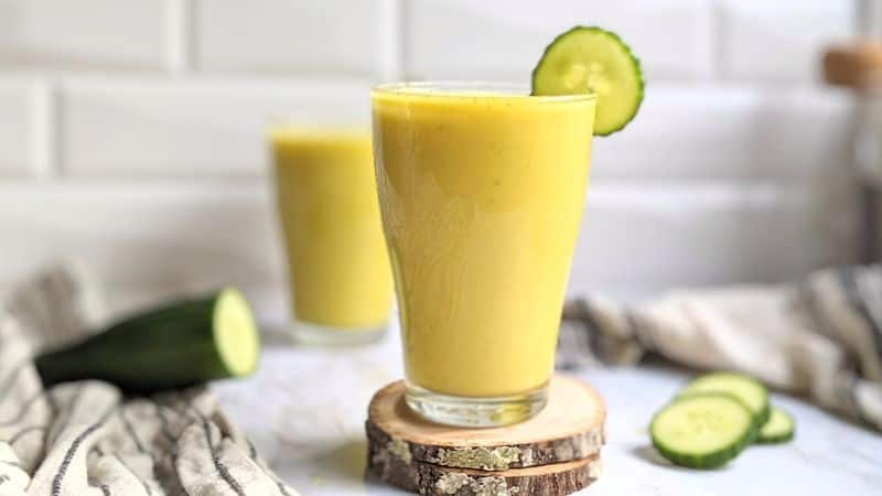 cucumber and pineapple juice for healthy skin 