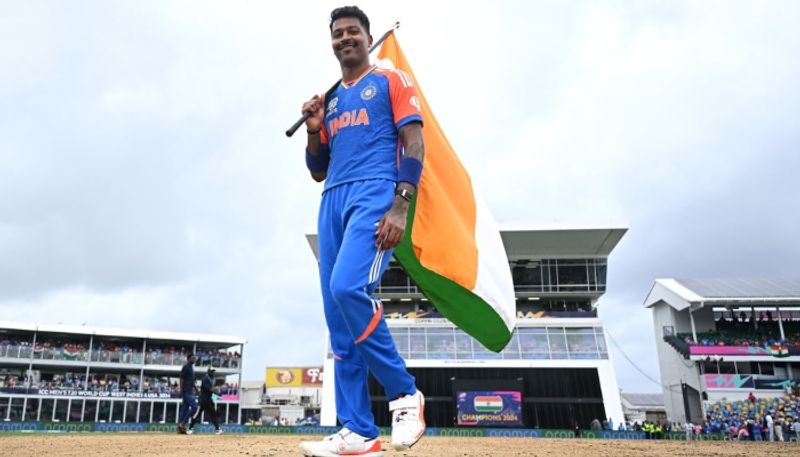 Hardik, Hardik chants at Wankhede after T20 World Cup team celebration