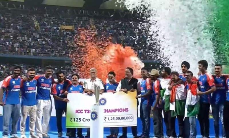 Unforgettable day for T20 WC champions: Vande Mataram, Rohit-Kohli dance, Pandya's redemption & more (WATCH)