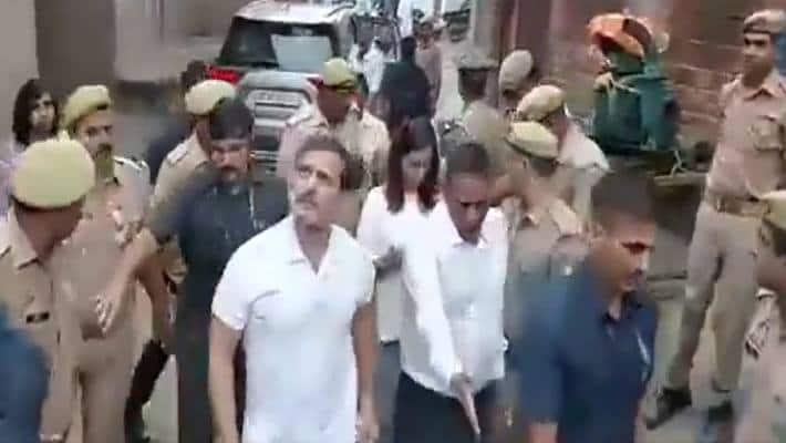 Rahul Gandhi visit Hathras Stampede Incident of Uttar Pradesh nbn