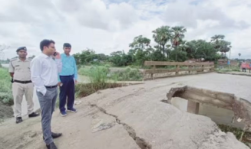 Another bridge collapses in Bihar 10th incident in 15 days gvd