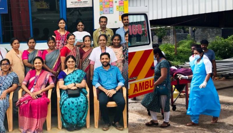 ozhalapathy primary health centre employees save pregnant migrant woman and her new born child