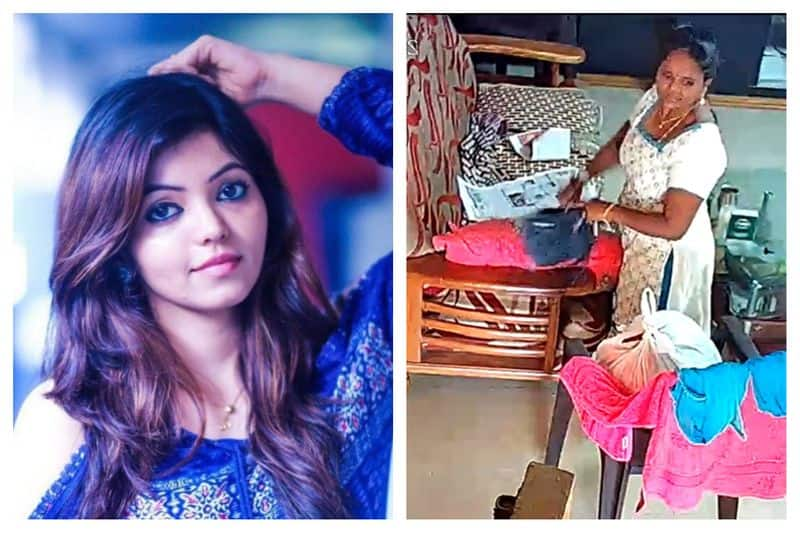 Two maids arrested for stealing money and passport from actress Athulya Ravi's house in coimbatore vel