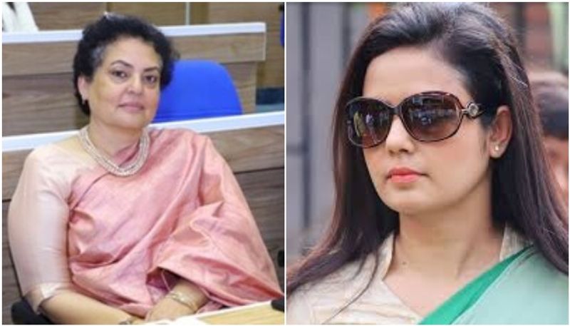 Case against mahua moitra on her pajama remark against rekha sharma women commission chief