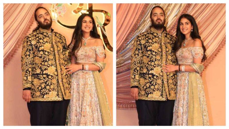 Radhika Merchant and Anant Ambani sangeet ceremony gorgeous look mma