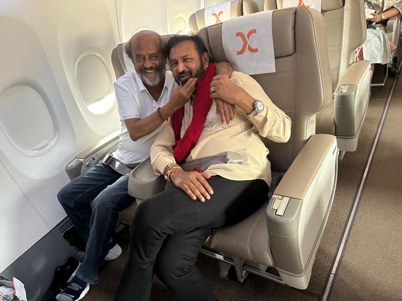 Friendship is life: Rajinikanth, Mohan Babu show off their years-long camaraderie in a candid photo sgb