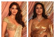 Anant Radhika Sangeet ceremony golden outfits idea xbw