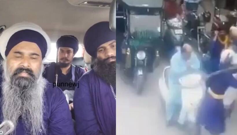 Sword attack on Shiv Sena's Sandeep Thapar: Nihang Sikhs shocking open threat video sparks outburst (WATCH)