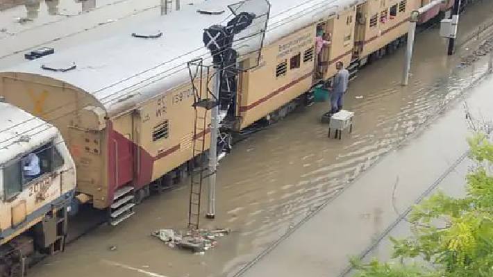 Heavy rain in Rajasthan