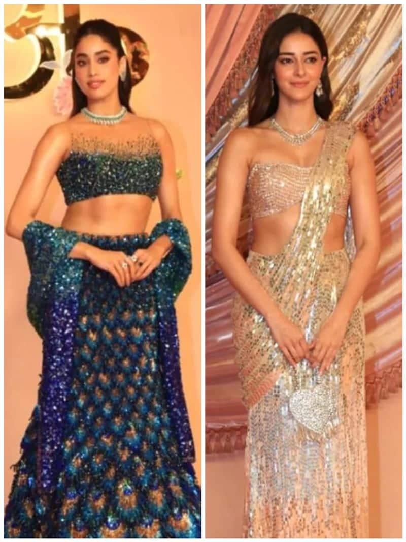 Janhvi to Ananya: What B-town actresses wore at Anant-Radhika Sangeet RTM 