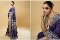 [SEE PICS] Deepika Padukone flaunts her baby bump in stunning blue saree at Anant-Radhika Sangeet ceremony RTM