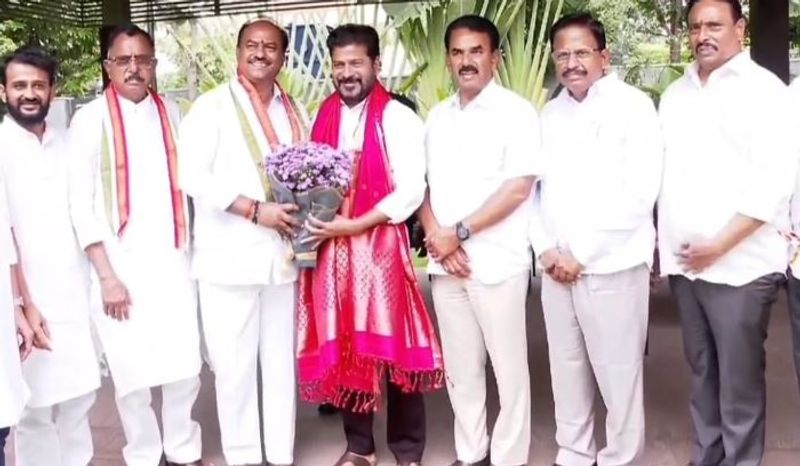 BRS MLA Bandla Krishnamohan Reddy Joined in Congress Party AKP