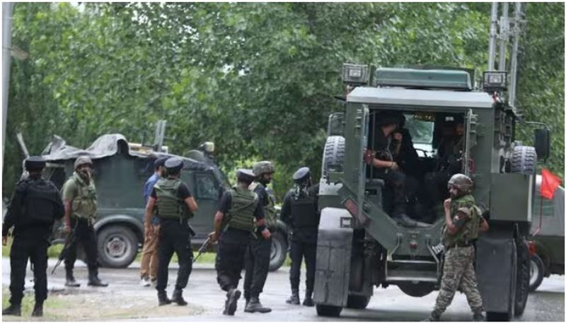 twin encounters break out in Jammu and Kashmir 4 terrorists killed san