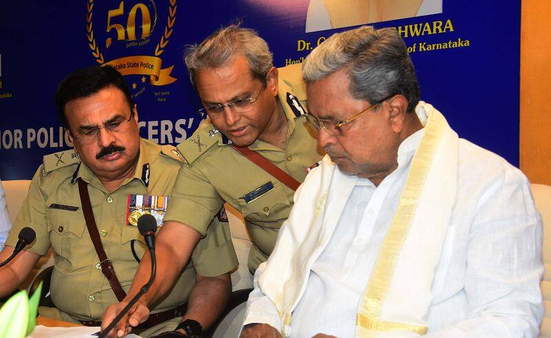 Disciplinary action if police officers leave AC room and do not work says Siddaramaiah gvd