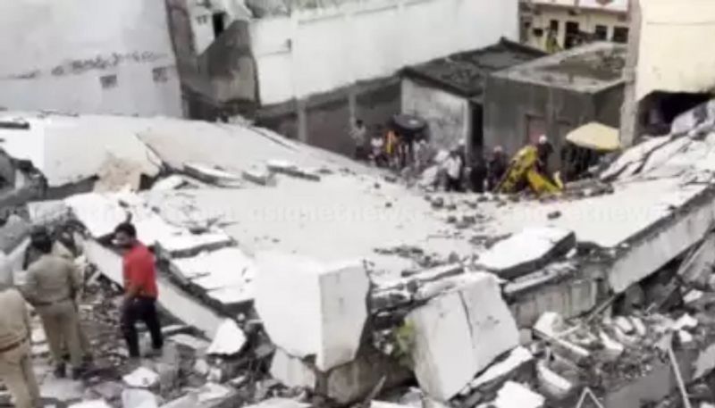 Six storey building collapsed in surat many dead