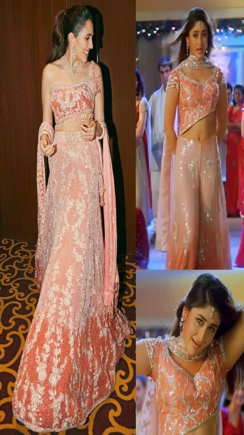 Anant Ambani Radhika sangeet Night shloka mehta lehenga recreated kg3 kareena kapoor poo outfit kxa 