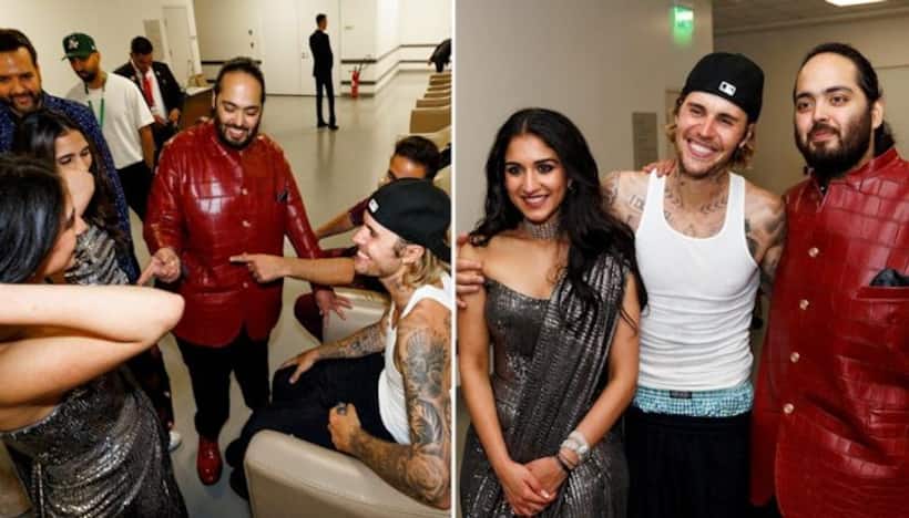 Unseen photos: Justin Bieber interacts, poses with Ambani family; Anant Radhika share some candid moments 