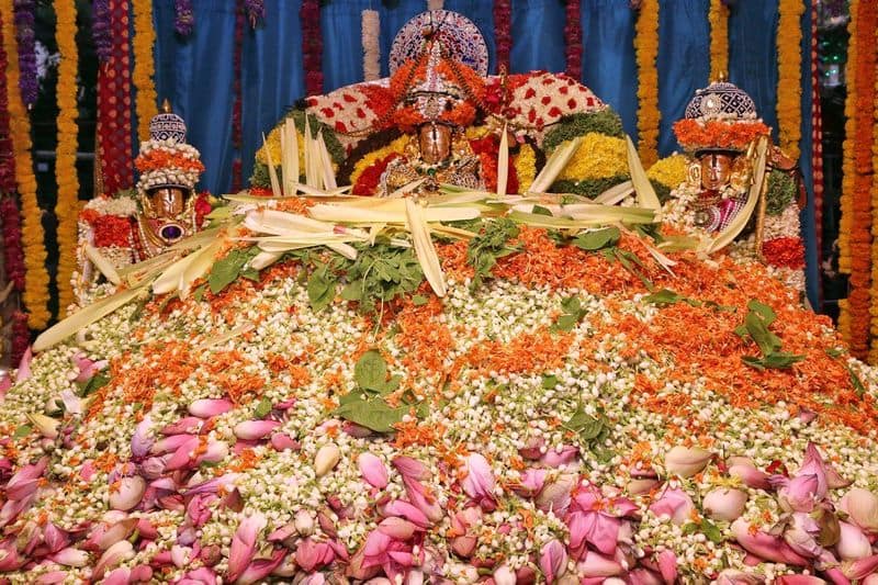 women do not put flowers in their braids In Tirumala.. Do you know why? GVR