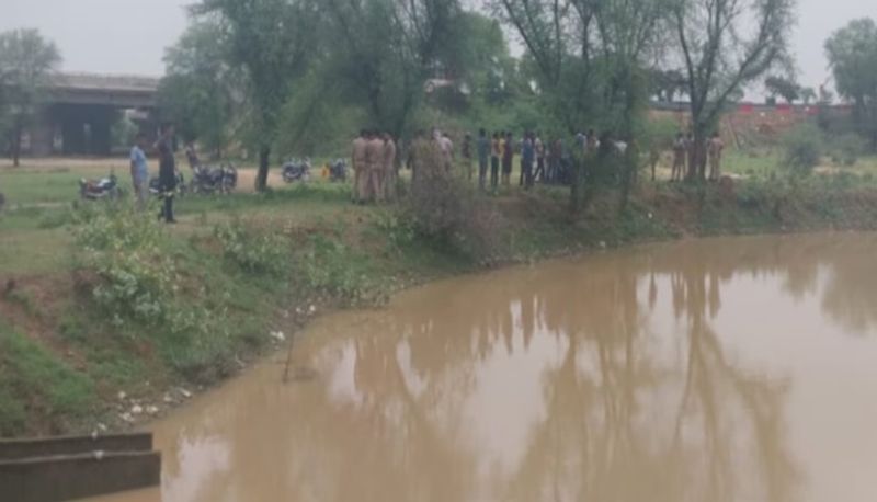 four children drowned in a pond and five including four children who tried to rescue them hospitalised 