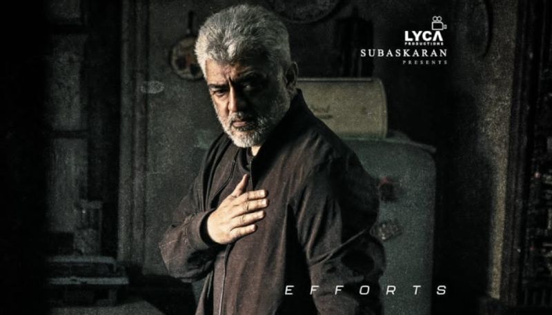 actor ajith kumar movie vidamuyarchi second look out now 