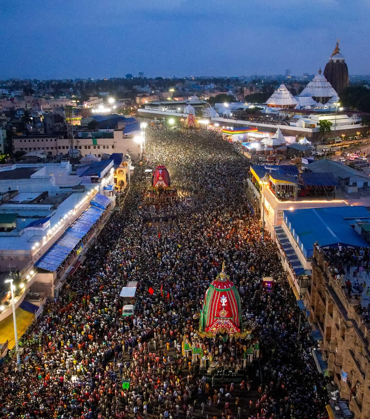 Puri jagannath rath yatra one died many injured in stampede during chariot pulling ckm